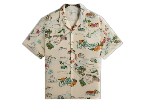 Kith Miami Thompson Camp Collar Shirt Pointe