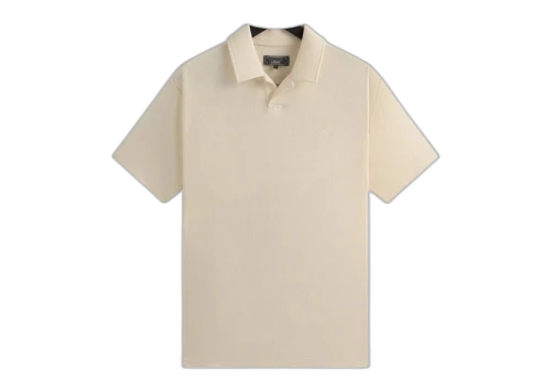 Kith Micro Waffle Drew Polo Sandrift
