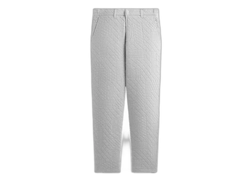 Kith Mixed Stitch Interlock Garrison Pant Light Heather Grey