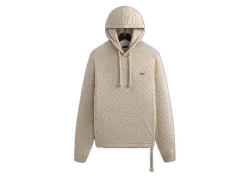 Kith Mixed Stitch Interlock Williams III Hoodie Sandy Heather