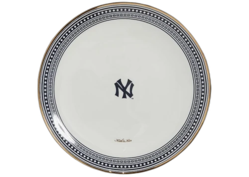 Kith MLB for New York Yankees 11" Plate Sandrift
