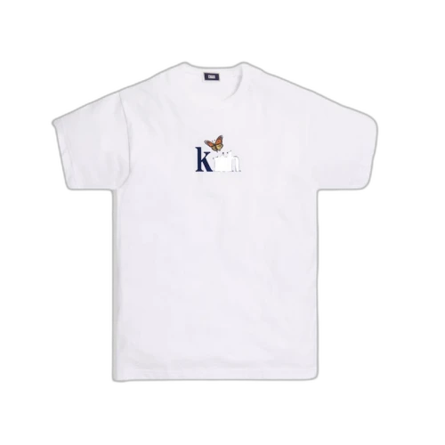 Kith Monarch Butterfly Tee White