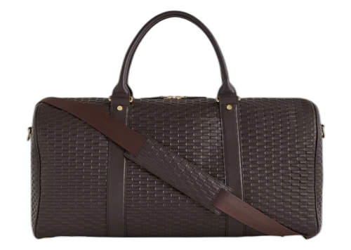 Kith Monogram Leather Duffle Bag Incognito