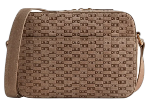 Kith Monogram Suede Camera Crossbody Loft