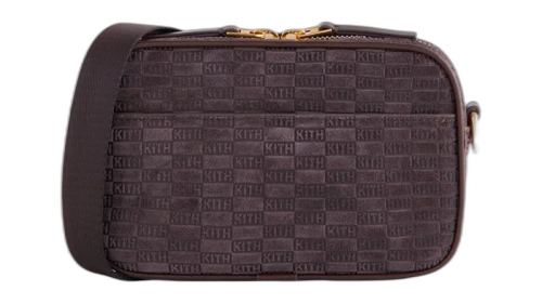 Kith Monogram Suede Crosswalk K20 Bag Incognito