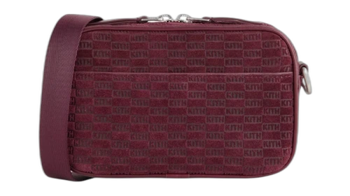 Kith Monogram Suede Crosswalk K20 Bag Magma
