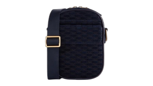 Kith Monogram Suede Passenger K15 Bag Ink