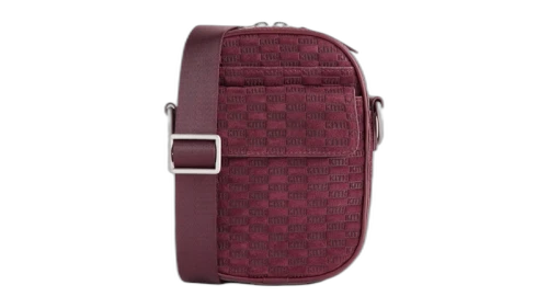 Kith Monogram Suede Passenger K15 Bag Magma