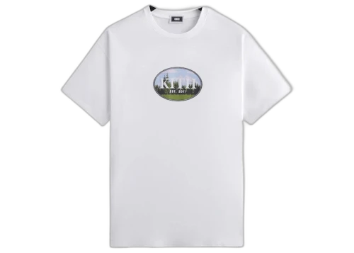 Kith Mountain Scene Tee White