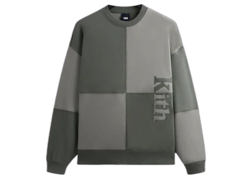 Kith Multi Panelled Nelson Crewneck Haze