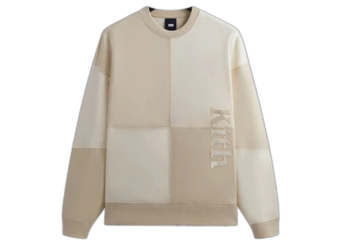 Kith Multi Panelled Nelson Crewneck Sandrift