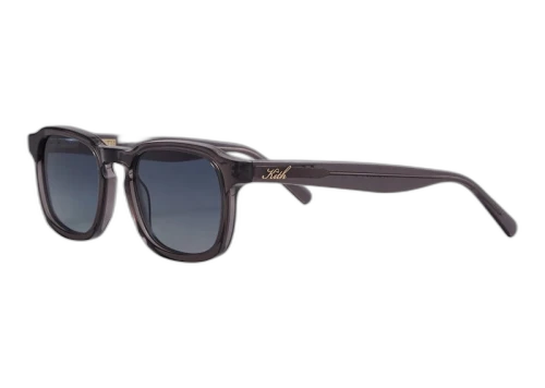 Kith Napeague Sunglasses Grey Crystal/Blue