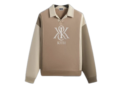Kith Nelson Collared Pullover Malt