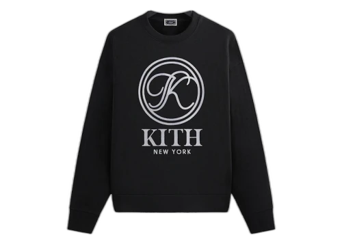 Kith Nelson Crewneck (FW24) Black