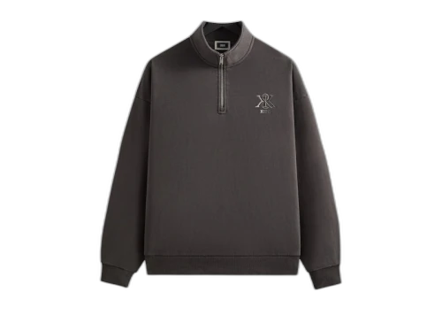 Kith Nelson Quarter Zip Top Carbon