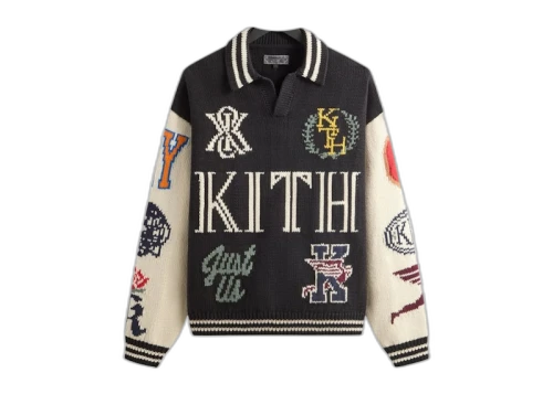 Kith Nelson Rugby Sweater Black