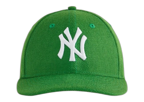 Kith New Era New York Yankees Raffia Low Profile 59FIFTY Fitted Cap Newt