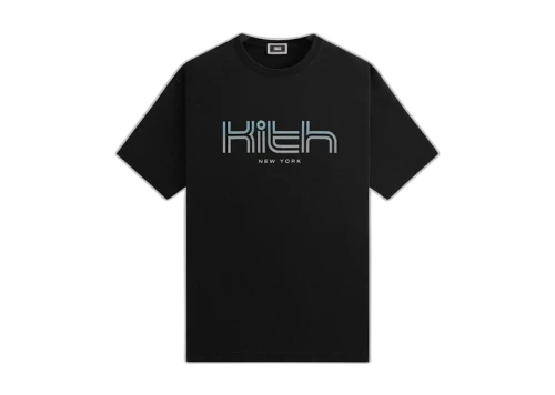 Kith New York Techno Logo Tee Black