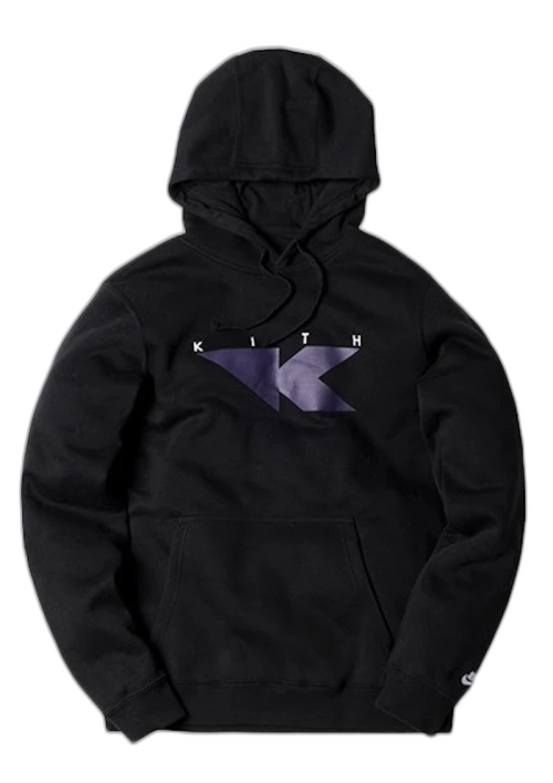 Kith Nike Flight Hoodie Black