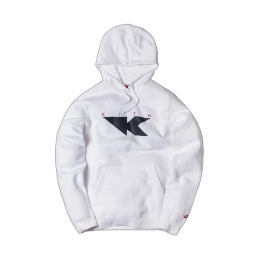 Kith Nike Flight Hoodie White