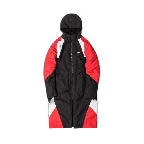 Kith Nike Sherpa Sideline Coat Black/Red
