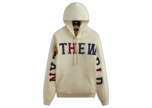 Kith NY To The World Nelson Hoodie Sandrift