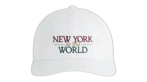Kith NY To The World Nylon Leggero Cap Sandrift