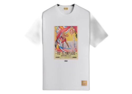 Kith Olympics Heritage Antwerp 1920 Vintage Tee White