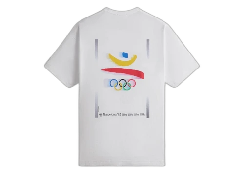 Kith Olympics Heritage Barcelona 1992 Vintage Tee White