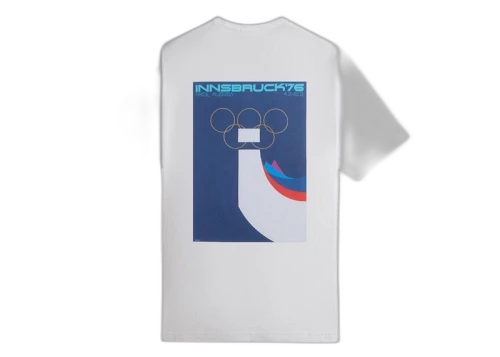 Kith Olympics Heritage Innsbruck 1976 Vintage Tee White
