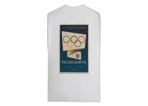 Kith Olympics Heritage Melbourne 1956 Vintage Tee White