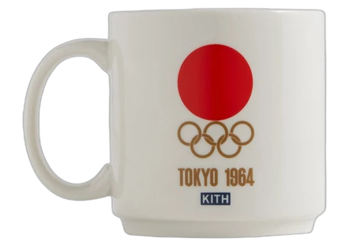 Kith Olympics Heritage Tokyo Mug White