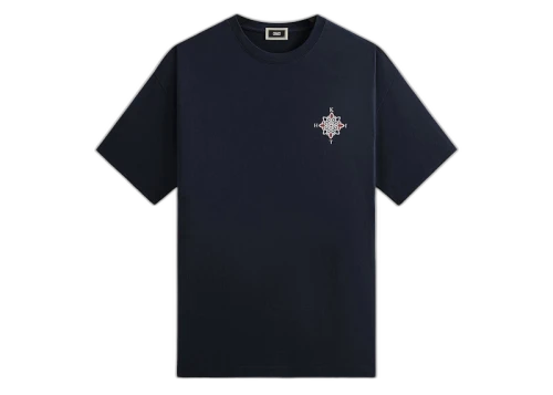 Kith Ornamental Print Tee Nocturnal