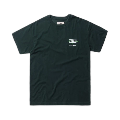 Kith Out of Order Tee Hunter Green