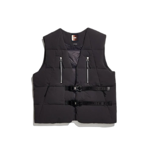 Kith Padded Utility Vest Battleship