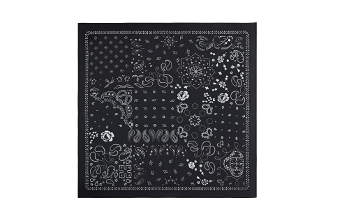 Kith Paisley Bandana Black
