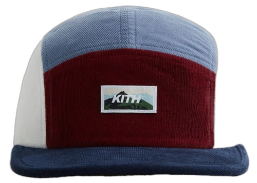 Kith Panelled Corduroy Camper Hat Elevation