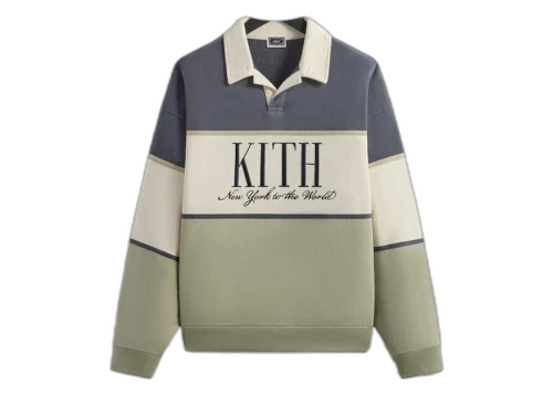 Kith Panelled Nelson Collared Pullover Asteroid