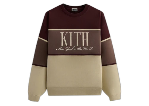 Kith Panelled Nelson Crewneck Rave