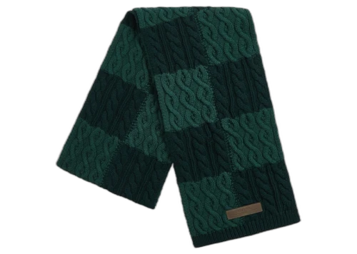 Kith Patchwork Cable Scarf Stadium