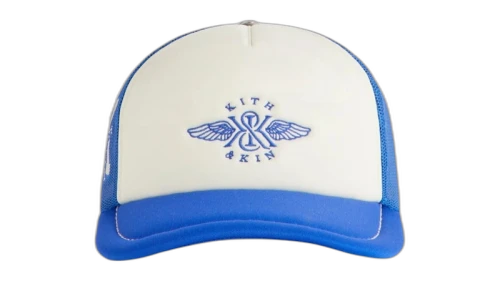 Kith Pick Stitch Poly Nolan Trucker Hat Cyclone
