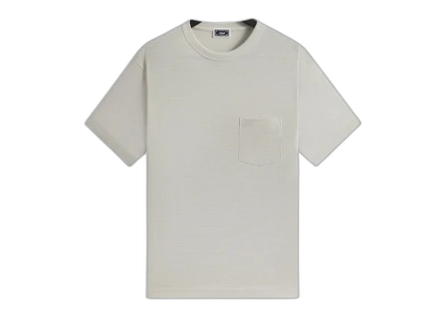 Kith Pointelle Mesh Leonard Pocket Tee Concrete