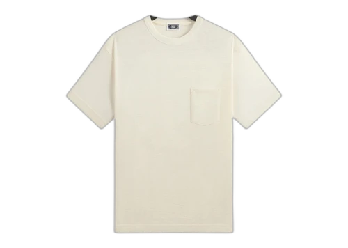Kith Pointelle Mesh Leonard Pocket Tee Sandrift