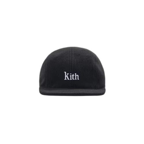 Kith Polar Fleece Racer Cap Black