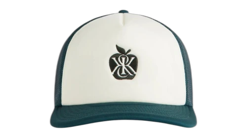 Kith Poly Foam Apple Crest Embroidery Nolan Trucker Hat Stadium