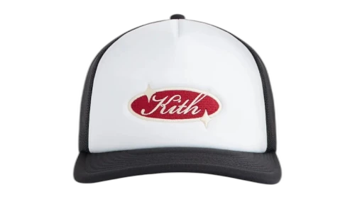Kith Poly Foam Nolan Trucker Hat Black