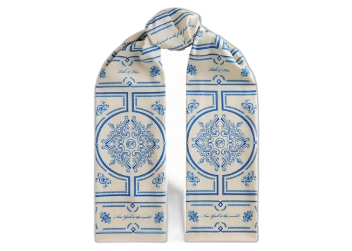 Kith Printed Deco Scarf Sandrift