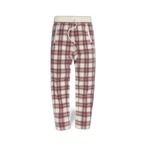 Kith Printed Fleece Sport Bleecker Red/White Plaid