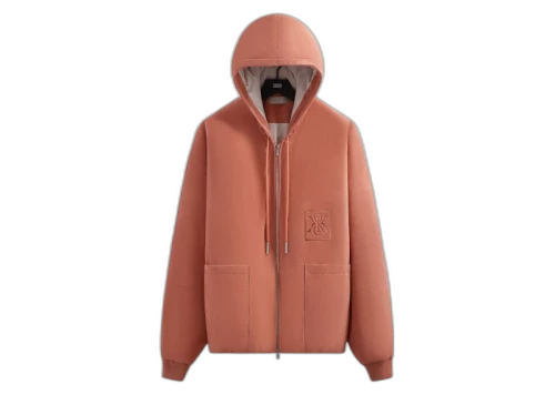 Kith Puffed Suede Jaysen Hoodie Coho