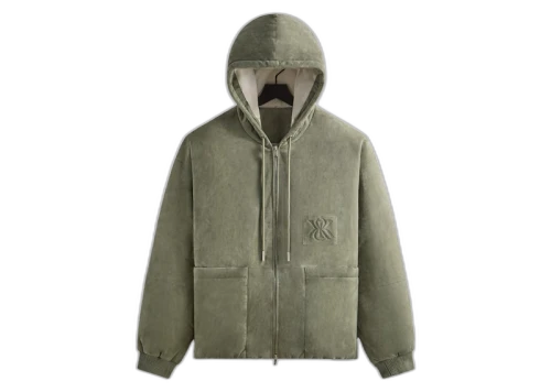 Kith Puffed Suede Jaysen Hoodie Region
